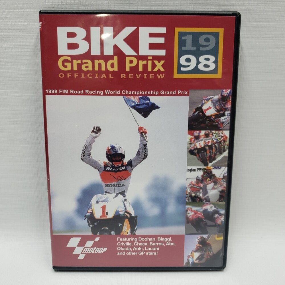 DVD Bike Grand Prix 1998 Official Race Review FIM Road Racing World Championship